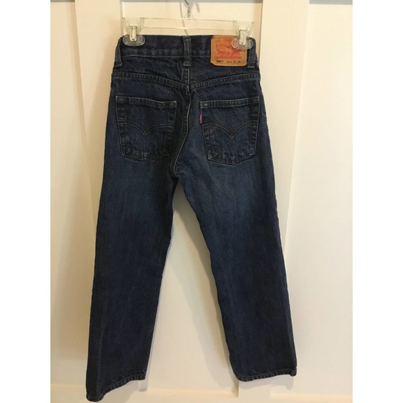 Boys Levi's 569  Loose Straight-Leg Jeans 10 Slim - Picture 2 of 3